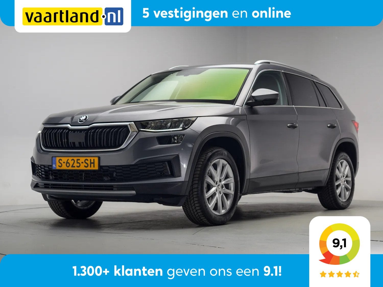 Skoda Kodiaq 1.5 TSI Business Edition 7p. [ Clima /ECC Camer, Auto's, Automaat, 150 pk, 7 stoelen, Bedrijf