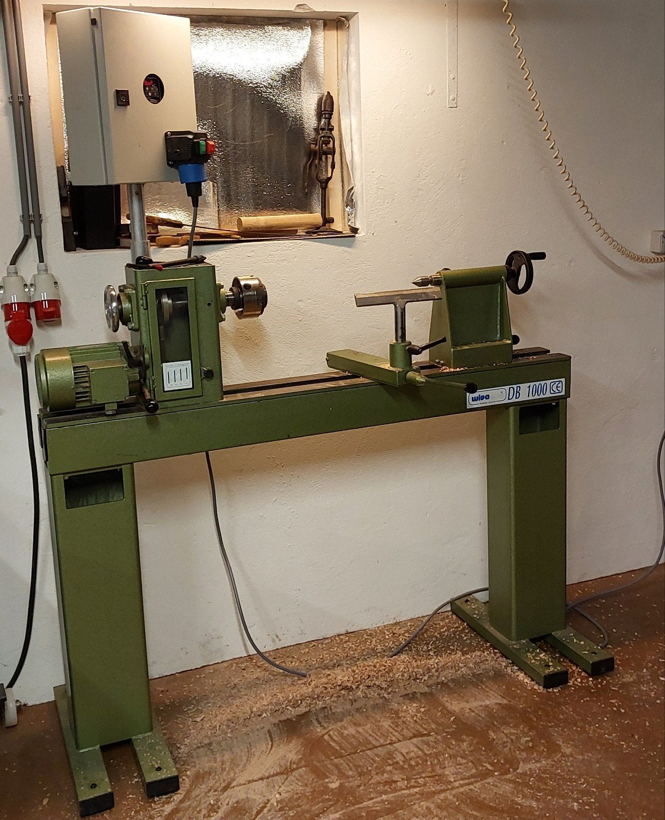 Wivamac DB 1000, Doe-het-zelf en Verbouw, Draaibanken, Ophalen, Gebruikt, Houtdraaibank, 500 tot 1000 mm