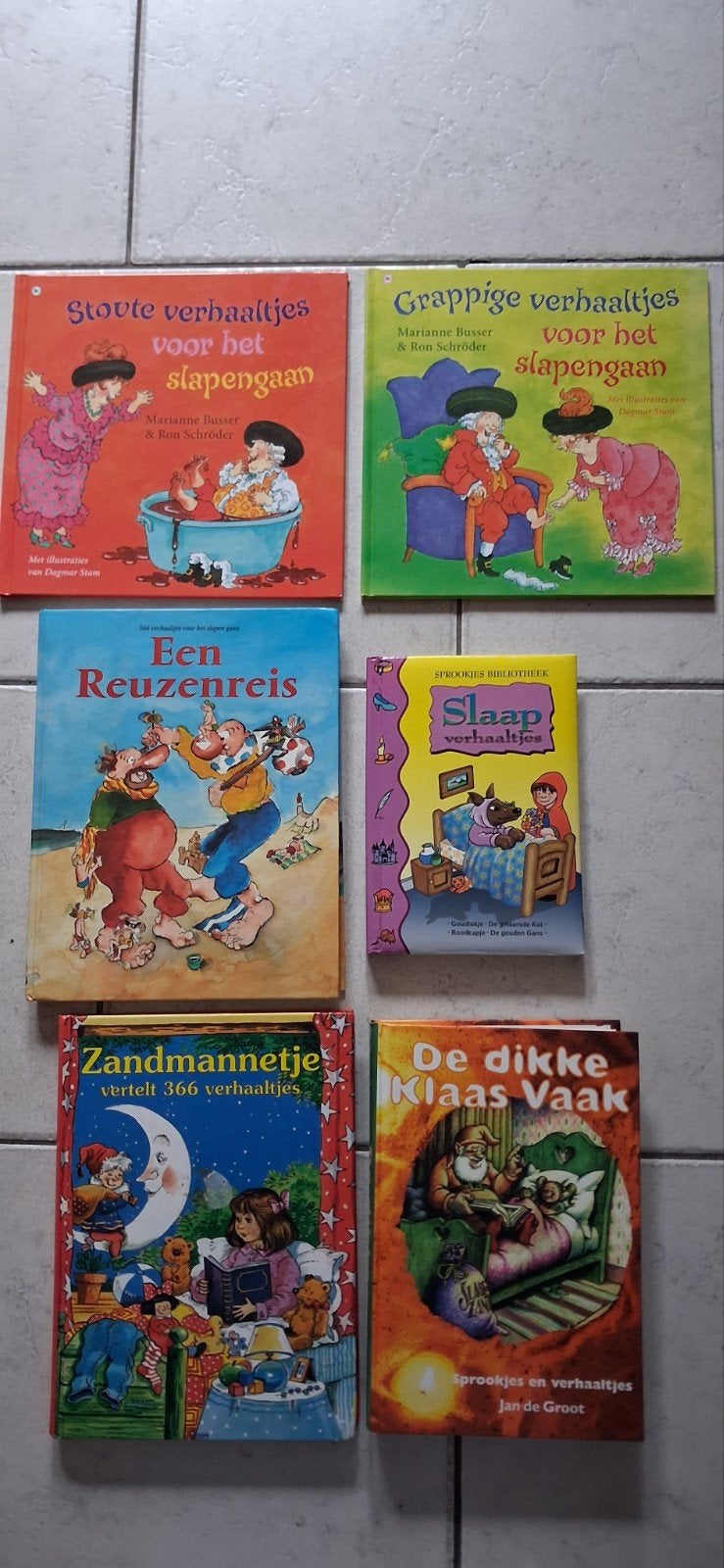 11 stuks kinderboeken sprookjes en verhalen samen 10.-, Ophalen of Verzenden, Gelezen, Diverse auteurs, Sprookjes