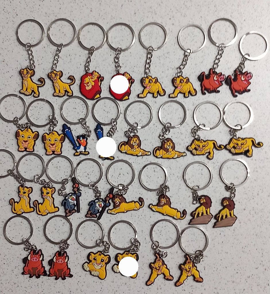 Lion king sleutelhangers ook Leuk als traktatie, Verzamelen, Ophalen of Verzenden