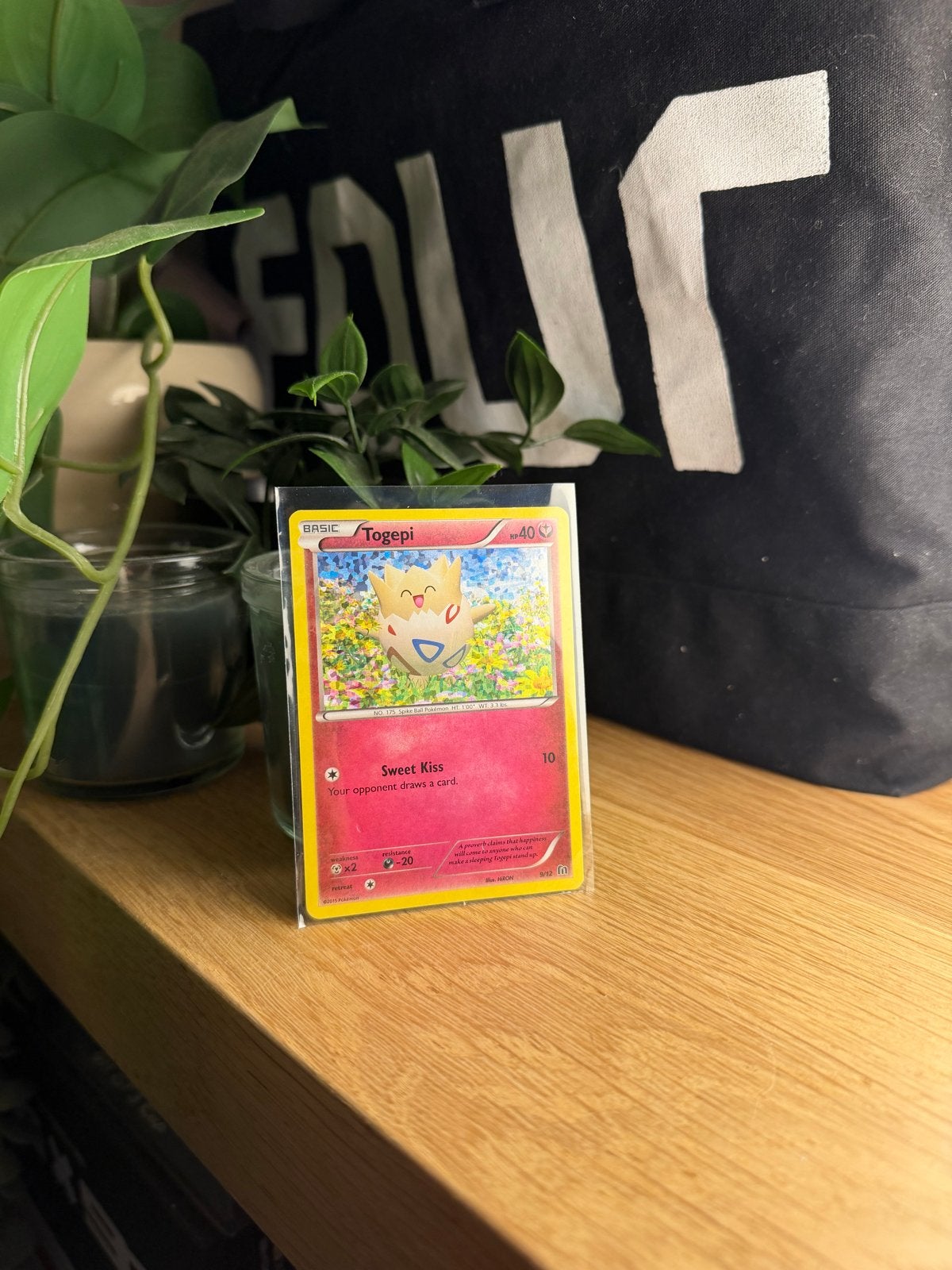 Pokemon kaart Togepi MCdonalds, Ophalen of Verzenden, Zo goed als nieuw, Losse kaart