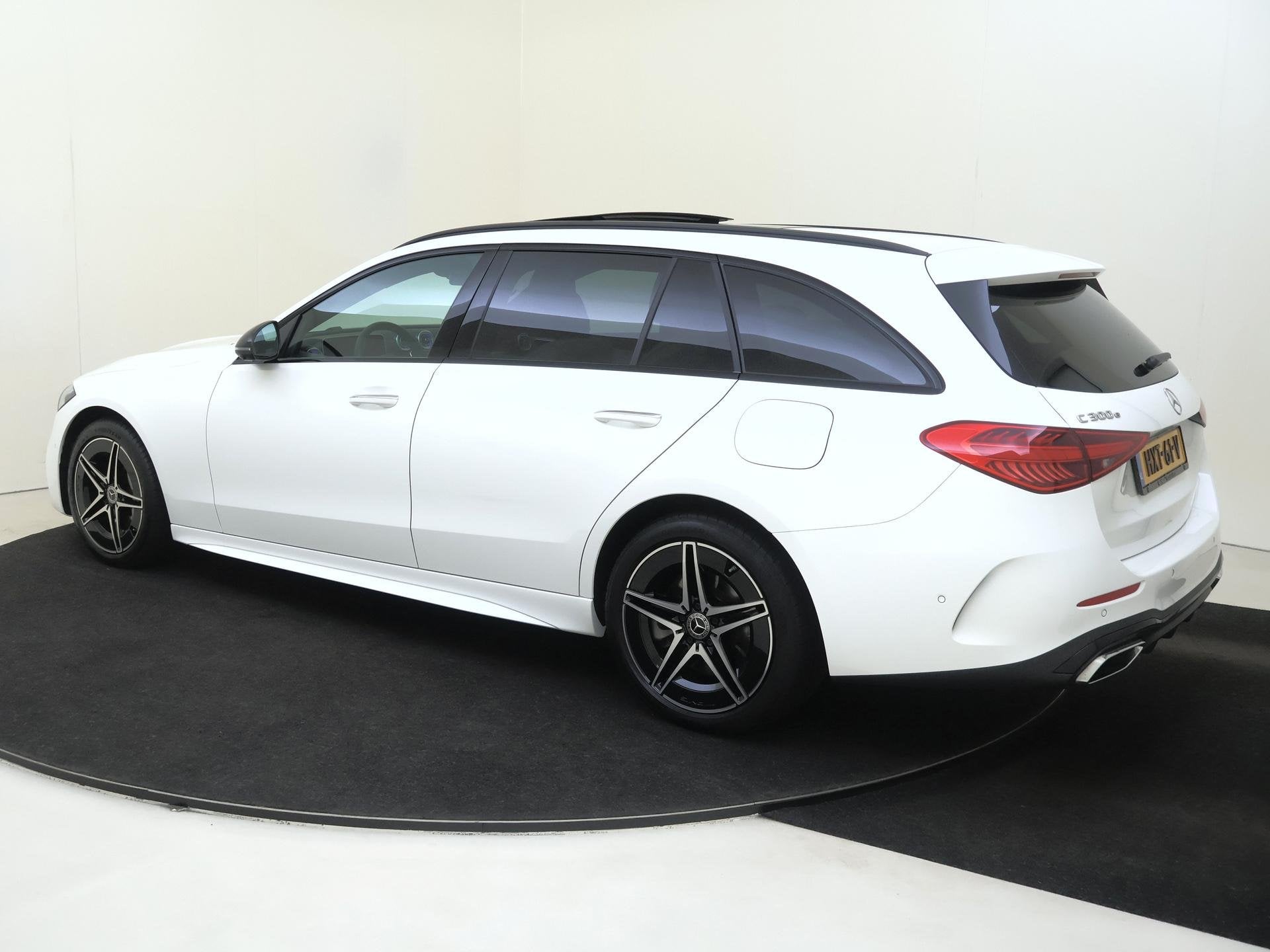 Mercedes-Benz C-klasse Estate 300 e Star Edition AMG Line /, Auto diversen, Automaat, Wit, Mercedes-Benz, Stationwagon