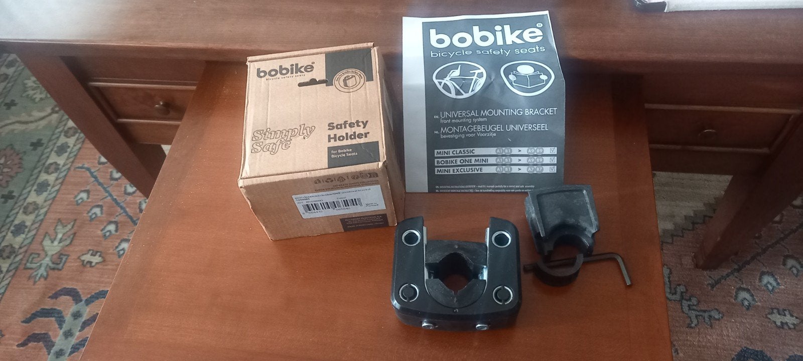 Bobike Bevestiging / Stuurpen Adapter Voorzitje Mini, Fietsen en Brommers, Ophalen of Verzenden, Nieuw, Voorzitje, Bobike