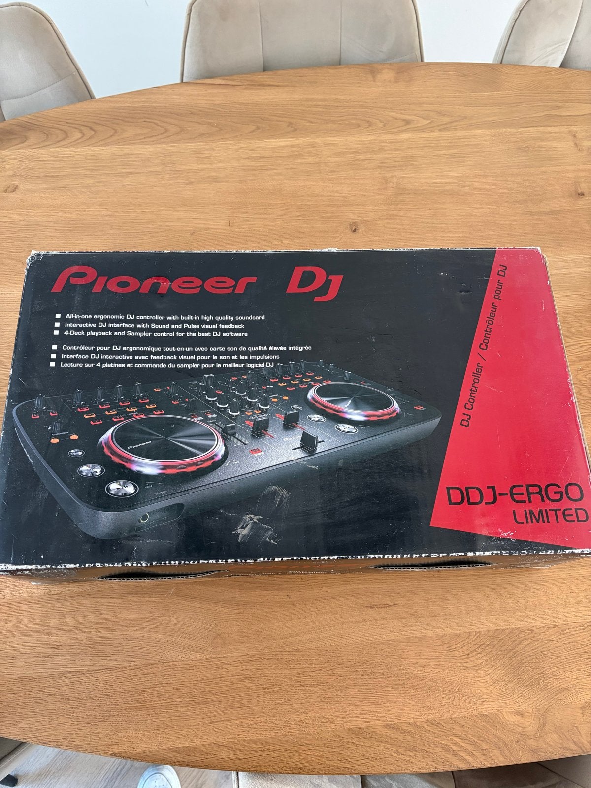 Pioneer DDJ-ERGO Limited DJ Controller, Ophalen of Verzenden, Zo goed als nieuw, Dj-set, Pioneer