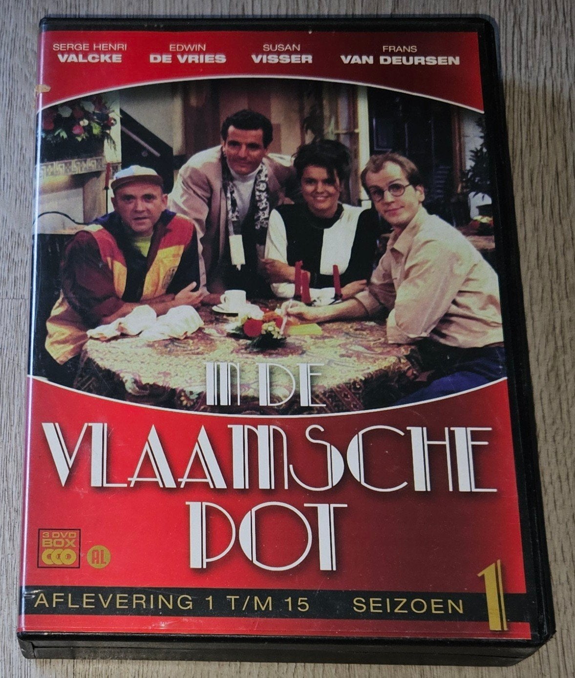 In de Vlaamse Pot - Seizoen 1 (3DVD Boxset), Gebruikt, Seizoen 1, Alle leeftijden, Nederlands