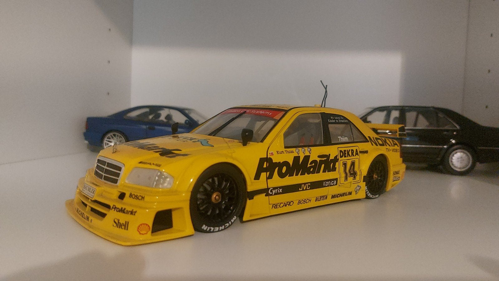 Mercedes benz cklasse dtm ut-models, Ophalen of Verzenden, Zo goed als nieuw, UT Models