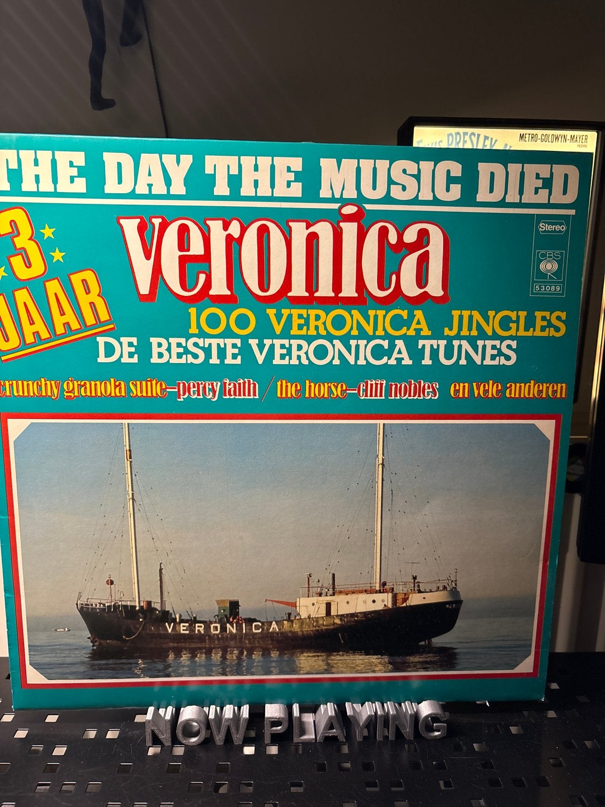 Veronica - The Day The Music Died (3 Jaar Veronica) LP, Cd's en Dvd's, Vinyl | Pop, LP, Gebruikt, Overige genres, Ophalen of Verzenden