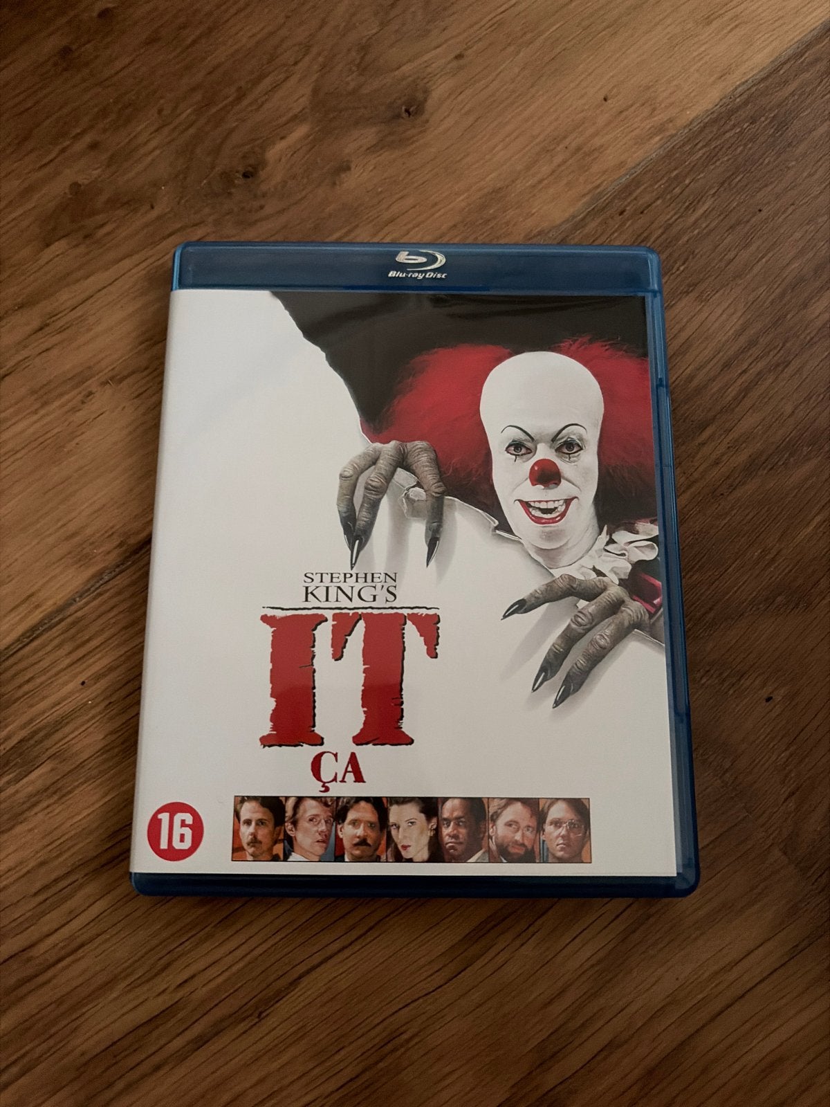 Stephen King's IT (1990) - Blu-ray - Krasvrij, Ophalen of Verzenden, Zo goed als nieuw, Horror