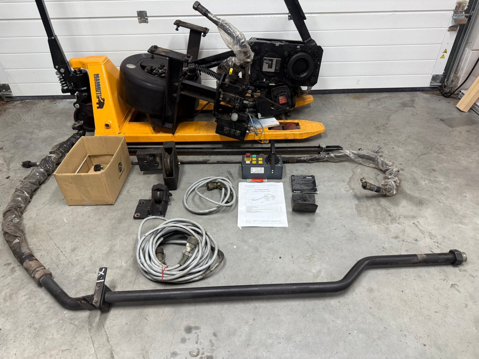 Rotzler TREIBMATIC TR30 5T hydraulische lier, Ophalen, Gebruikt