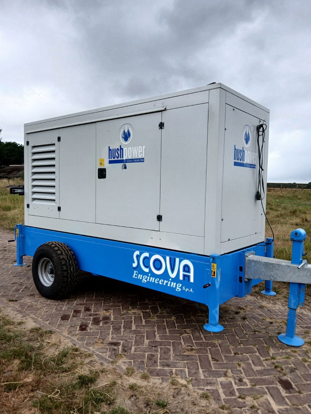 beregeningspomp scova , nettuno haspel 100x310meter ,buizen, Zakelijke goederen, Ophalen, Fruitteelt, Beregening en Drainage