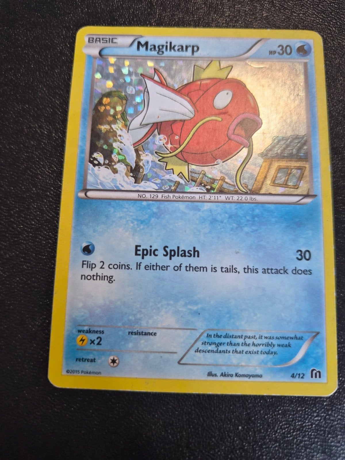 Pokémon Kaart Magikarp 4 - Goede Conditie, Ophalen of Verzenden, Gebruikt, Losse kaart