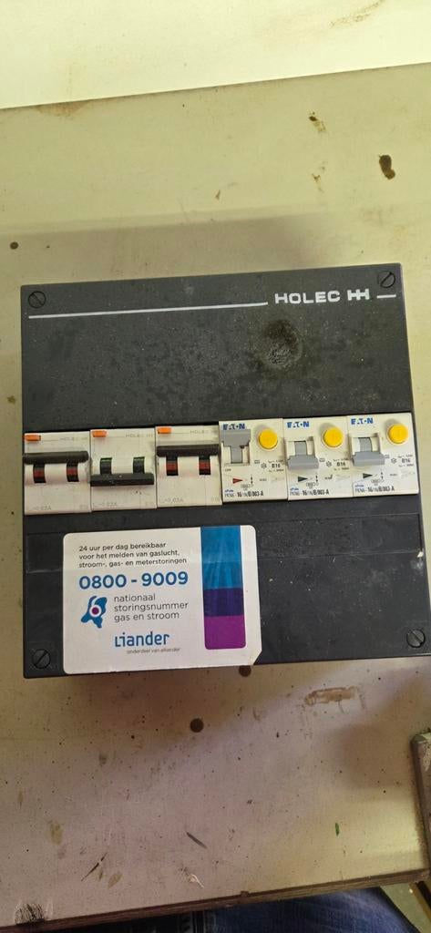 Holec HH Groepenkast met Eaton componenten, Ophalen of Verzenden, Gebruikt, Overige typen