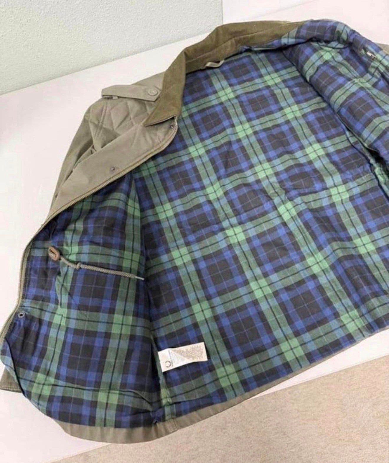 Fred Perry Wax Jacket J4206 – Maat M Als Nieuw Groene Jas, Kleding | Heren, Maat 48/50 (M), M, Ophalen of Verzenden, Zo goed als nieuw
