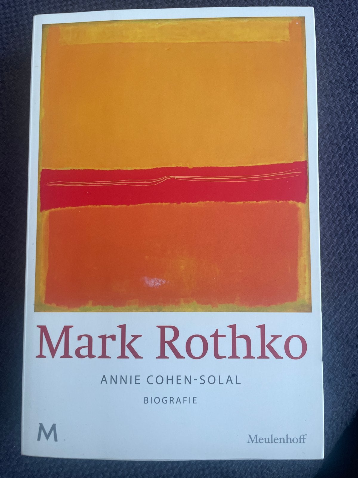 Mark Rothko - Biografie door Annie Cohen-Solal, Boeken, Ophalen of Verzenden, Zo goed als nieuw, Kunst en Cultuur
