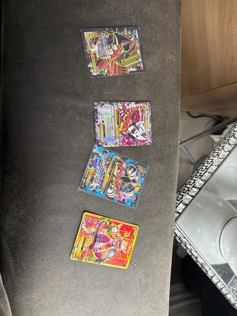 4 Pokémon kaarten: Groudon, Aggron, Mewtwo en meer!, Ophalen of Verzenden, Zo goed als nieuw