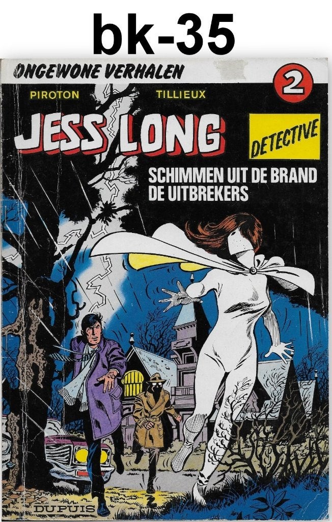 Stripboek bk-35 - Jess Long: Schimmen uit de brand -, Eén stripboek, Ophalen of Verzenden, Gelezen