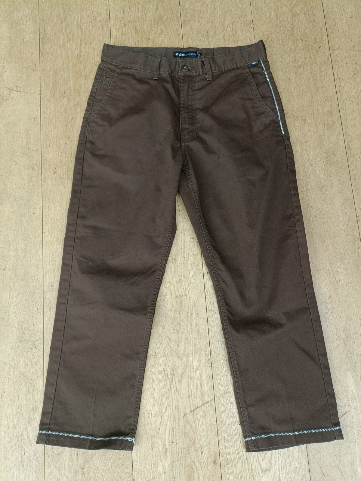 Vans broek maat 32, Bruin, Zo goed als nieuw, Vans, Verzenden