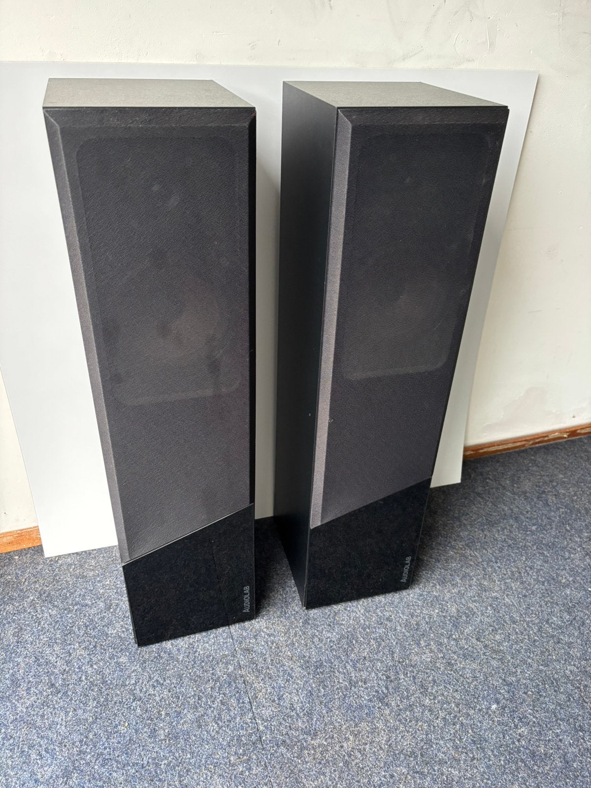 Audiolab Symbol speakerset, Ophalen, Gebruikt, Minder dan 60 watt, Vloerstaande luidspreker