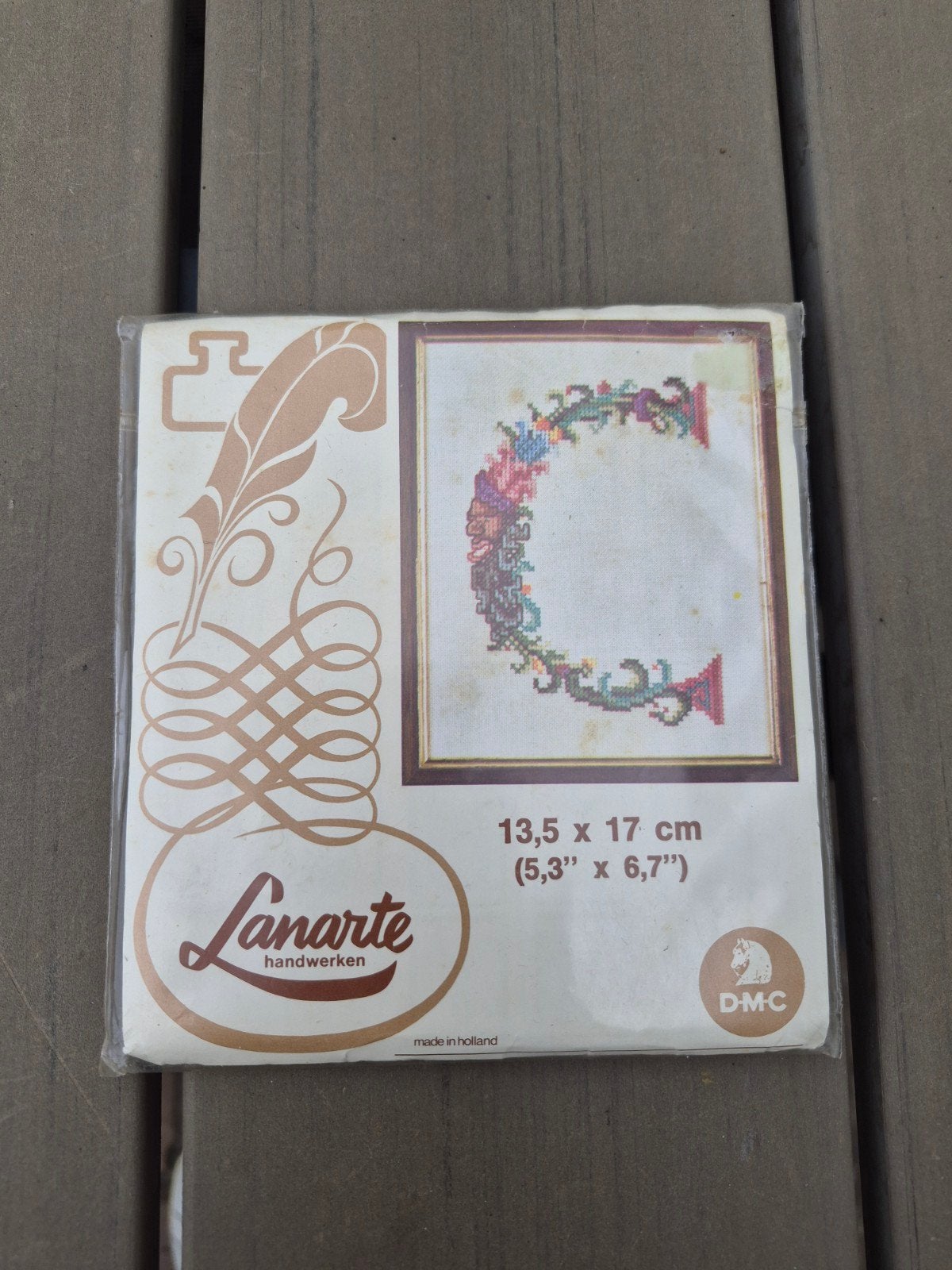 Lanarte borduursetje letter, Ophalen of Verzenden, Nieuw, Borduurpakket
