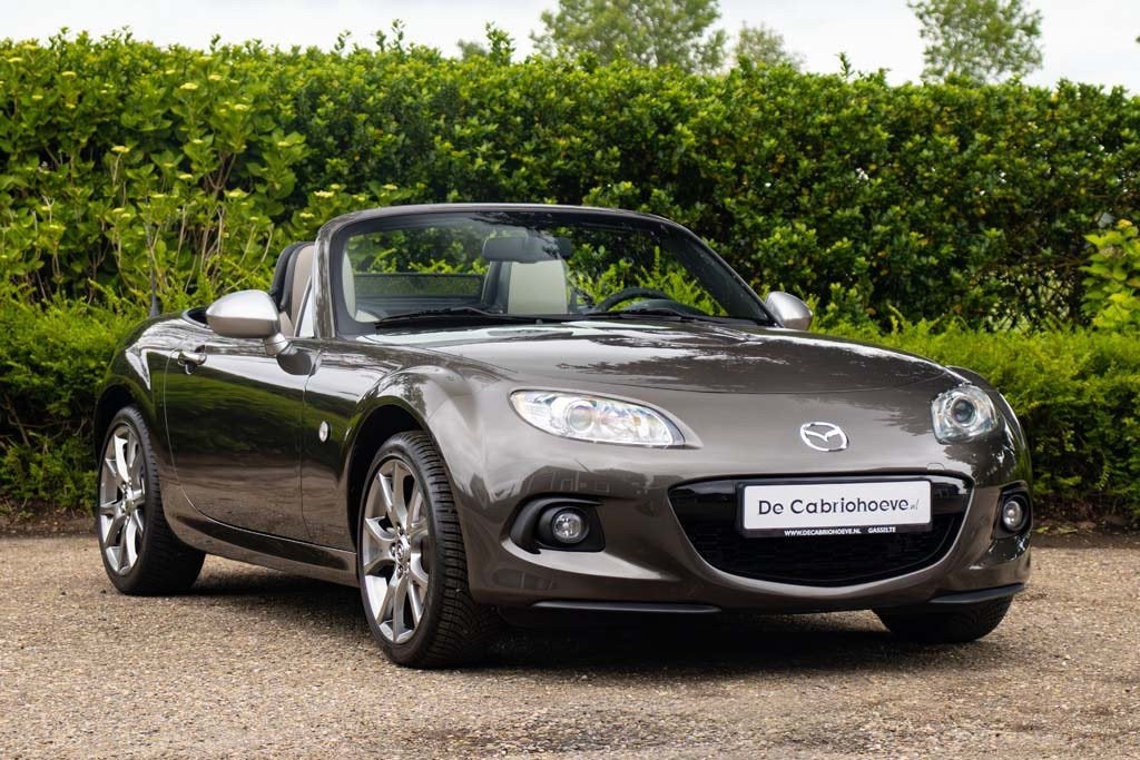 Mazda MX-5 NC 1.8l Titanium Flash Mica - Sendo, Auto's, 1005 kg, Achterwielaandrijving, Gebruikt, Beige