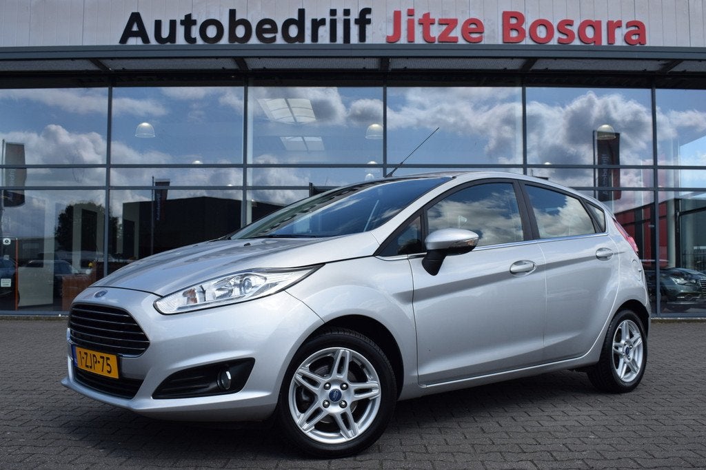 Ford Fiesta 1.0 EcoBoost Titanium Full Map Navi | ECC | Tele, Auto's, Ford, Bedrijf, Te koop, Fiësta, ABS, Airbags, Airconditioning