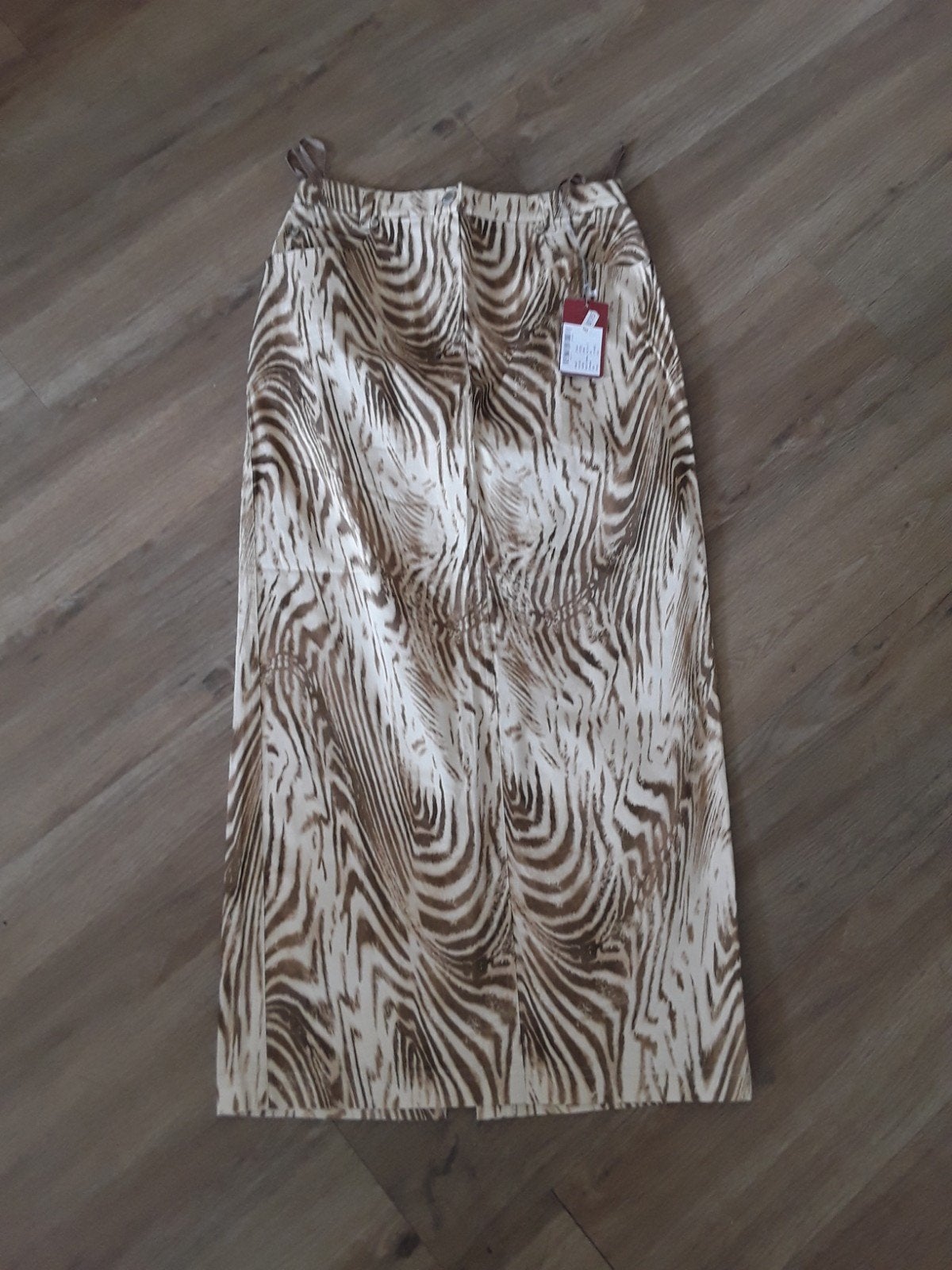 Hammer rok met zebraprint, maat 38, Kleding | Dames, Rokken, Maat 38/40 (M), Beige, Nieuw, Ophalen of Verzenden