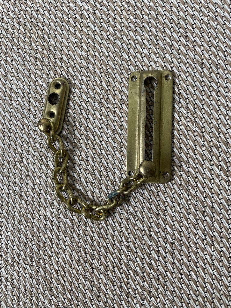 deurketting messing zware kwaliteit, Huis en Inrichting, Ophalen of Verzenden, Zo goed als nieuw