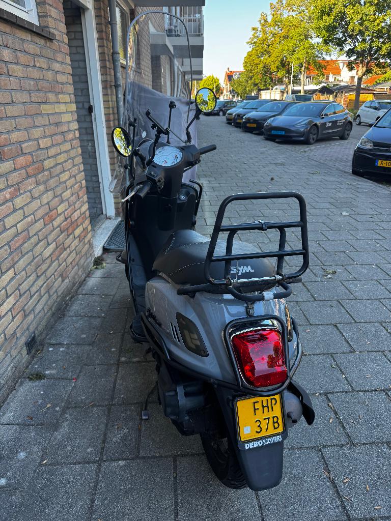 Sym fiddle 2, Fietsen en Brommers, Scooters | SYM, Gebruikt, Fiddle, Maximaal 45 km/u, Benzine, Ophalen