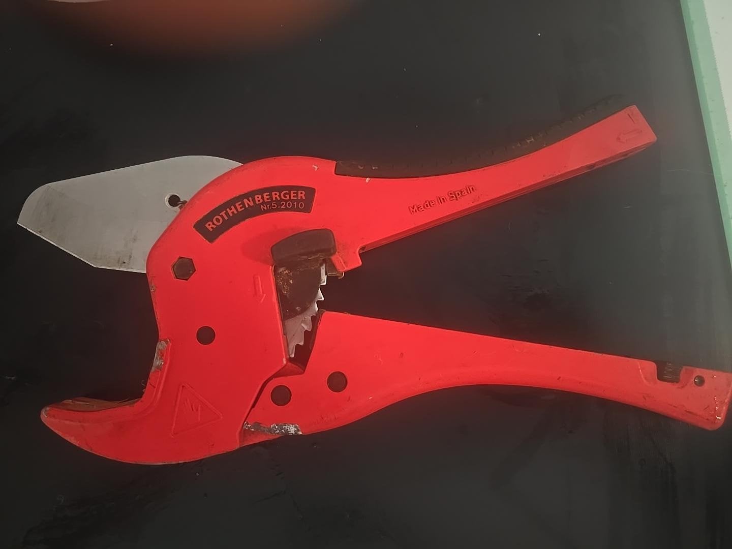 Rothenberger Nr. 5.2010 pijpsnijder - Made in Spain, Doe-het-zelf en Verbouw, Gereedschap | Handgereedschap, Ophalen, Gebruikt