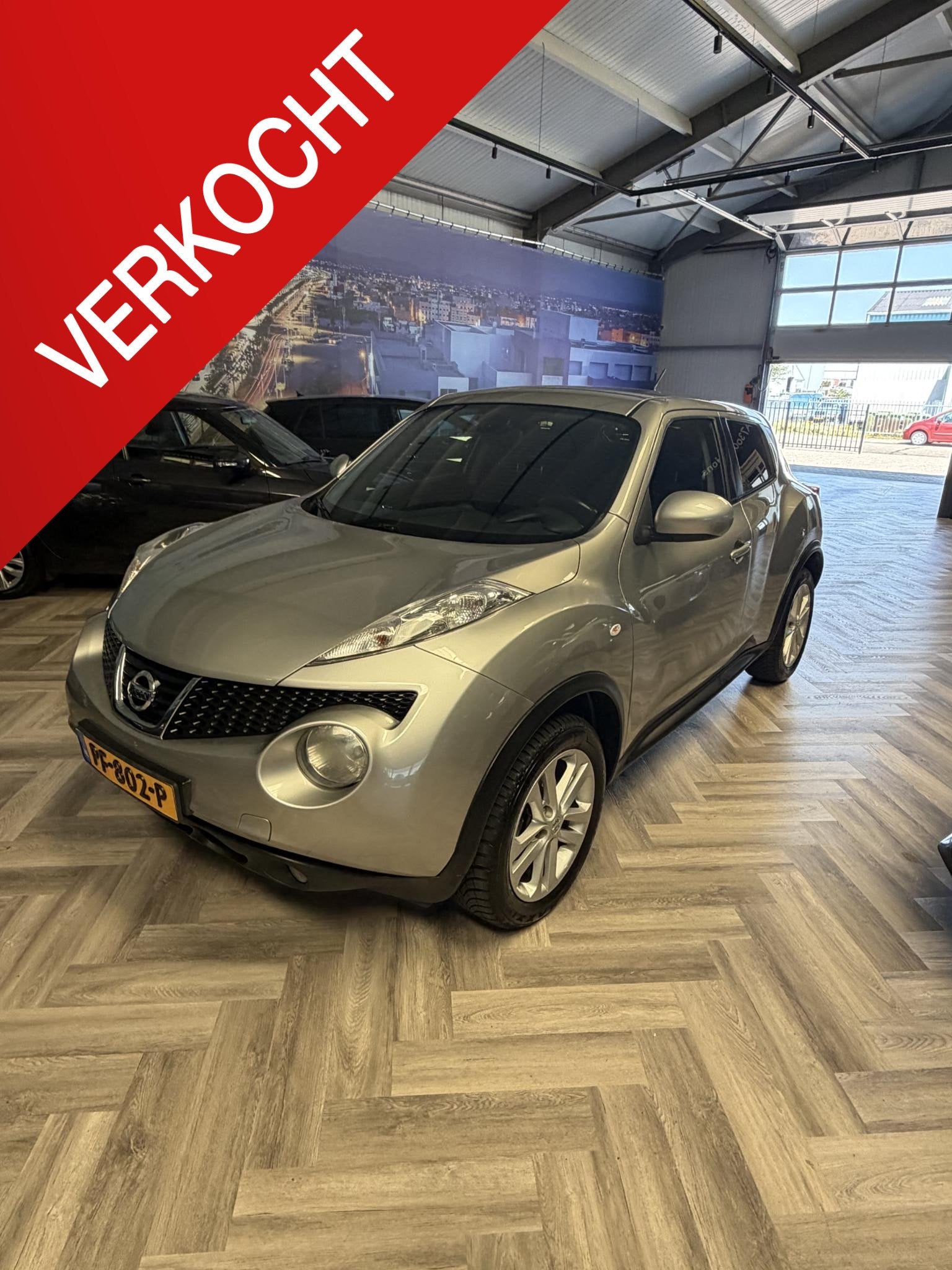 Nissan Juke 1.6 Acenta, Auto's, Euro 5, Stof, 4 cilinders, 49 €/maand