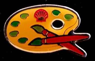 Shell palet pin, Verzenden, Nieuw, Merk, Speldje of Pin