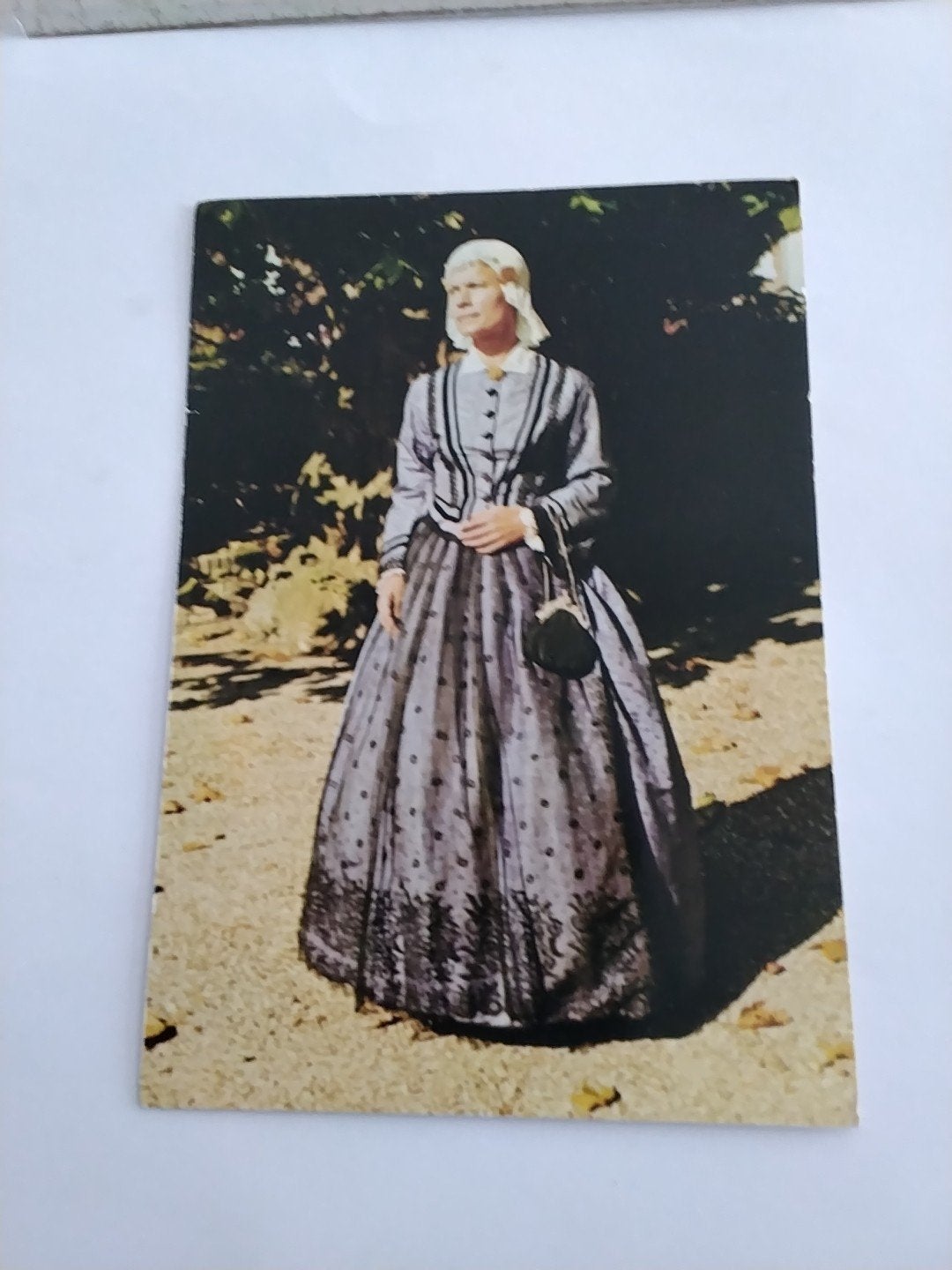 DAME IN FRIES COSTUUM. 1860, Ophalen of Verzenden, Voor 1920