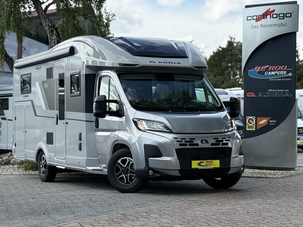 Adria Coral 670 DL 60 Years, Caravans en Kamperen, Campers, Fiat, Koelkast, Bedrijf, Tot en met 3