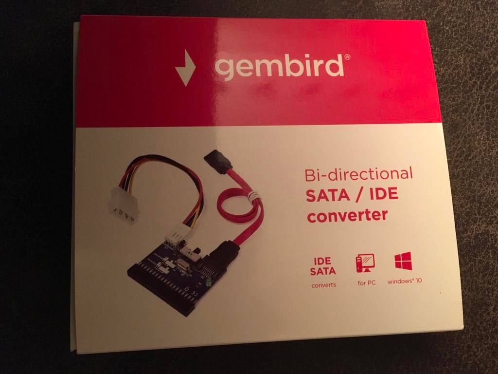 Gembird Bi-directional SATA / IDE converter voor PC, Ophalen, Nieuw