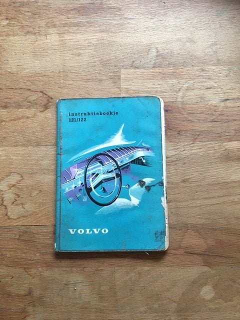 Origineel Volvo Instructieboekje 121/122 (Amazon)   1962  NL, Auto diversen, Handleidingen en Instructieboekjes, Ophalen of Verzenden