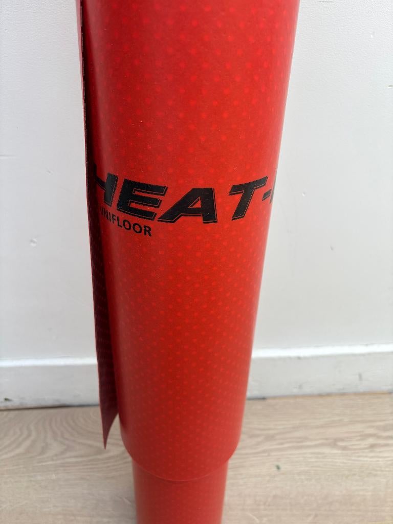 10dB ondervloer rol (Heat-Foil 1,2mm), Doe-het-zelf en Verbouw, Vloerdelen en Plavuizen, Gebruikt, Overige typen, Overige materialen