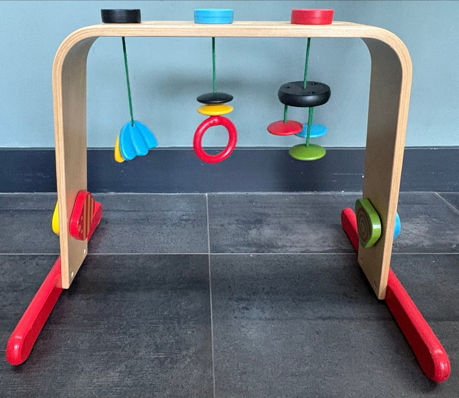 Houten babygym Ikea., Ophalen, Zo goed als nieuw, Babygym