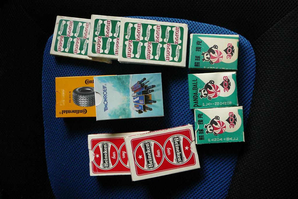 speelkaart Heineken/Hoppe/Continental/Monroe/Panda € 3,=/st, Verzamelen, Speelkaarten, Jokers en Kwartetten, Ophalen of Verzenden
