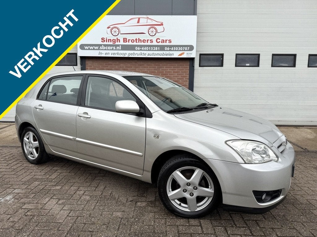 Toyota Corolla 1.6 VVT-i Linea SOL AIRCO CRUIS NAP NW*APK IN, Gebruikt, 4 cilinders, Corolla, Bedrijf