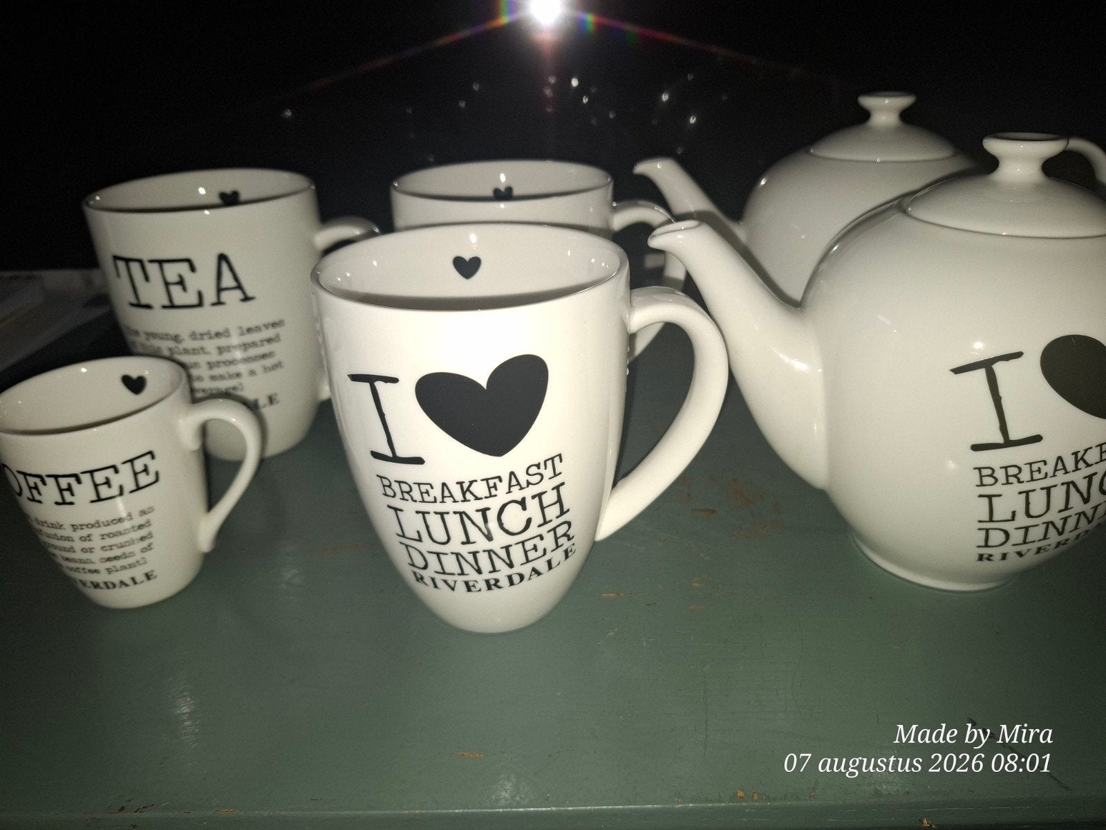 servies, Ophalen of Verzenden, Overige stijlen, Kop(pen) en/of Schotel(s)