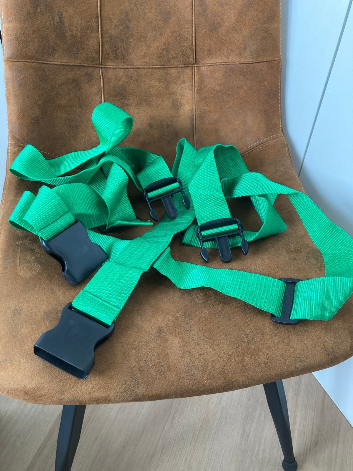 Groene Kofferband - Veilig en Herkenbaar Reizen, Overige materialen, Gebruikt, Slot, Ophalen of Verzenden