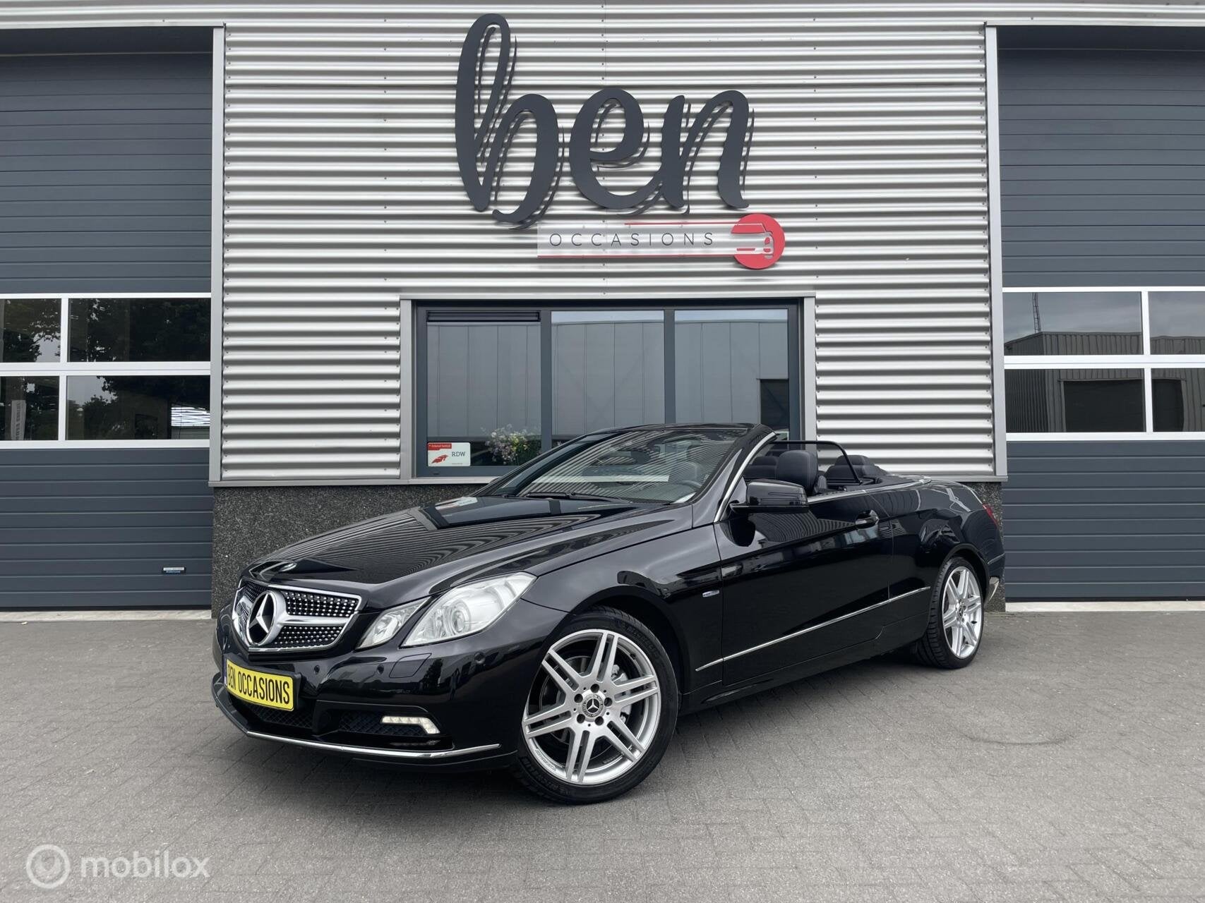 Mercedes E-klasse Cabrio 200 CGI Elegance, Auto's, Euro 5, Achterwielaandrijving, 4 cilinders, Cabriolet