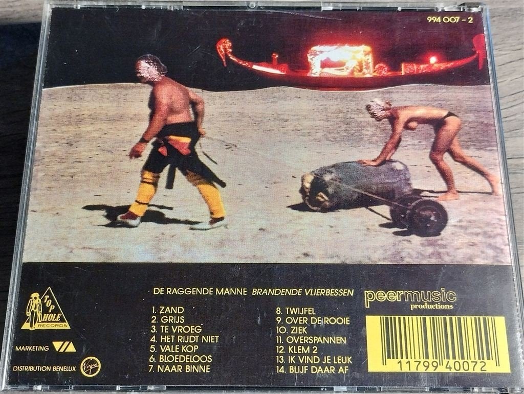 De Raggende Manne ‎- Brandende Vlierbessen [Limited Edition, Ophalen of Verzenden, Zo goed als nieuw, Poprock