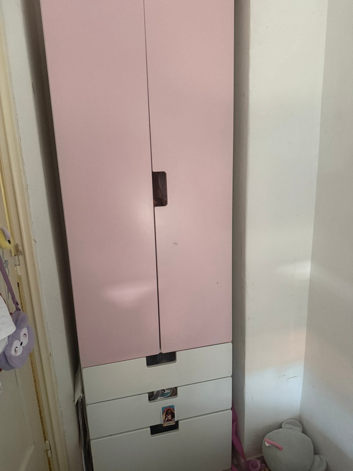 Rooze ikea kast, Ophalen, Gebruikt