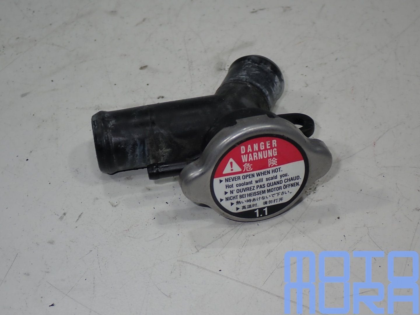 Radiateurdop voor de Honda CBR 1000 RR 2004 - 2007 SC57 fire, Gebruikt, -, -, Ophalen of Verzenden
