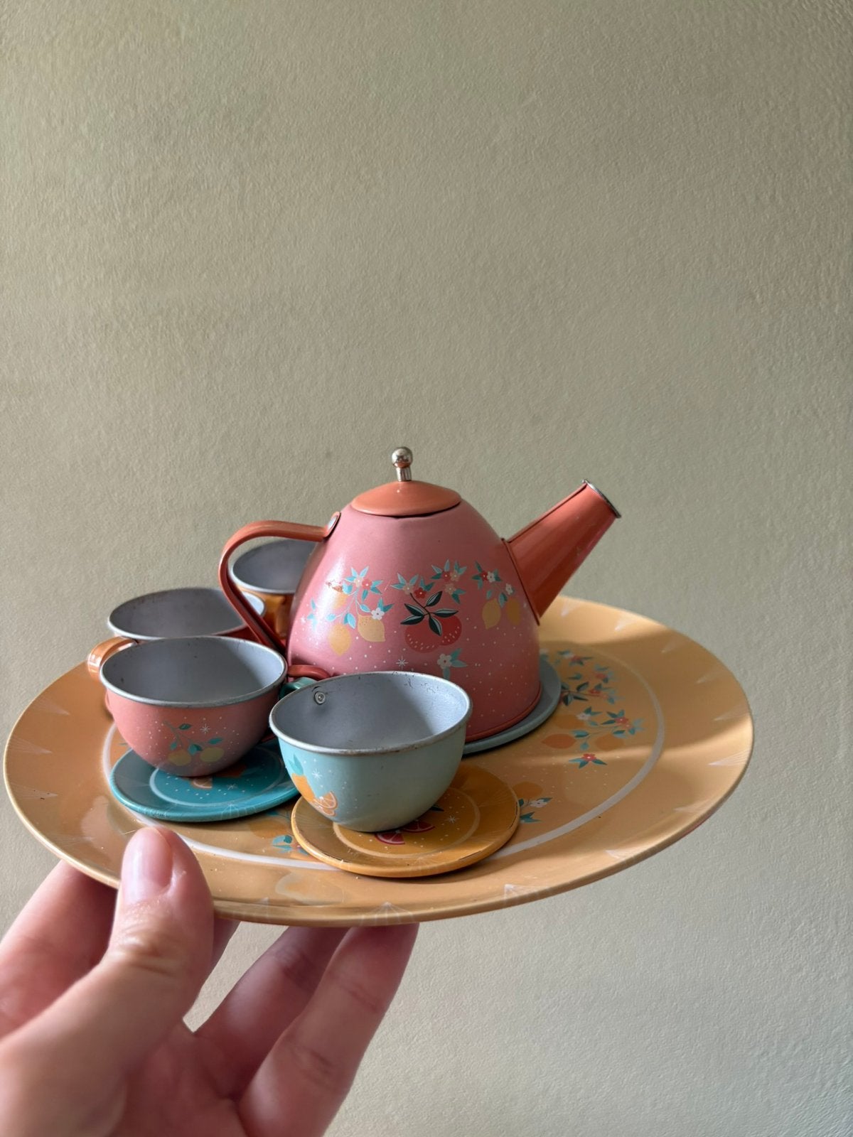 Speel servies set van Janod, Ophalen, Zo goed als nieuw, Overige materialen, Speelkeuken-accessoire