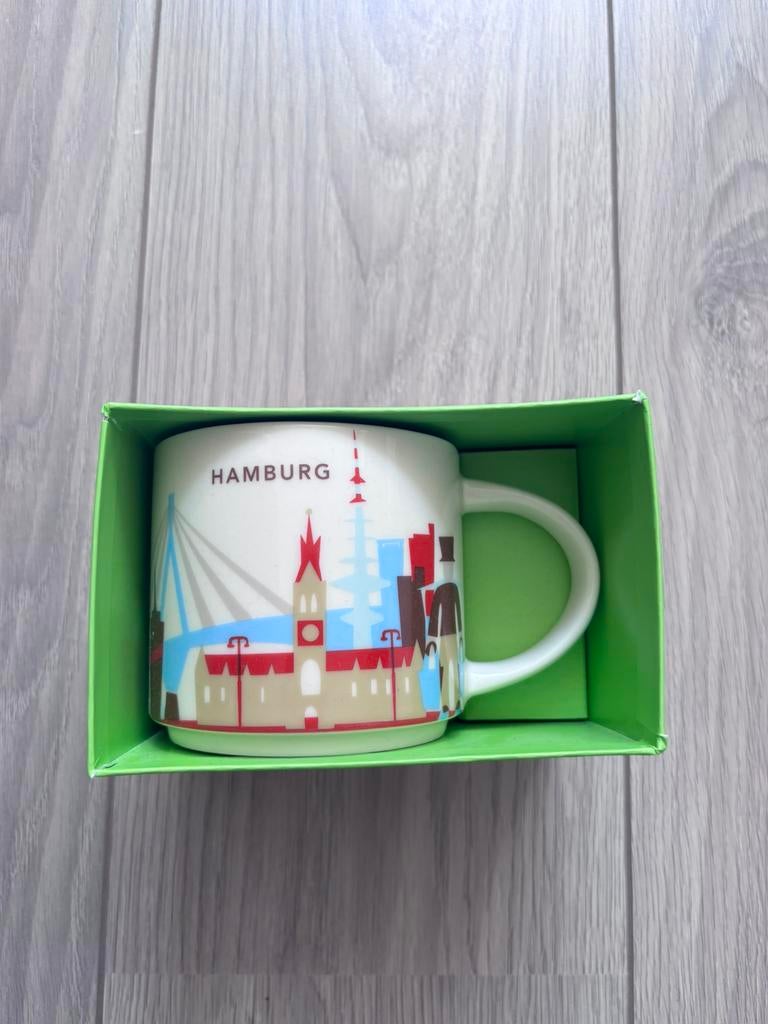 Strarbucks You Are Here Collection mok Hamburg, Ophalen of Verzenden, Nieuw, Overige stijlen, Kop(pen) en/of Schotel(s)