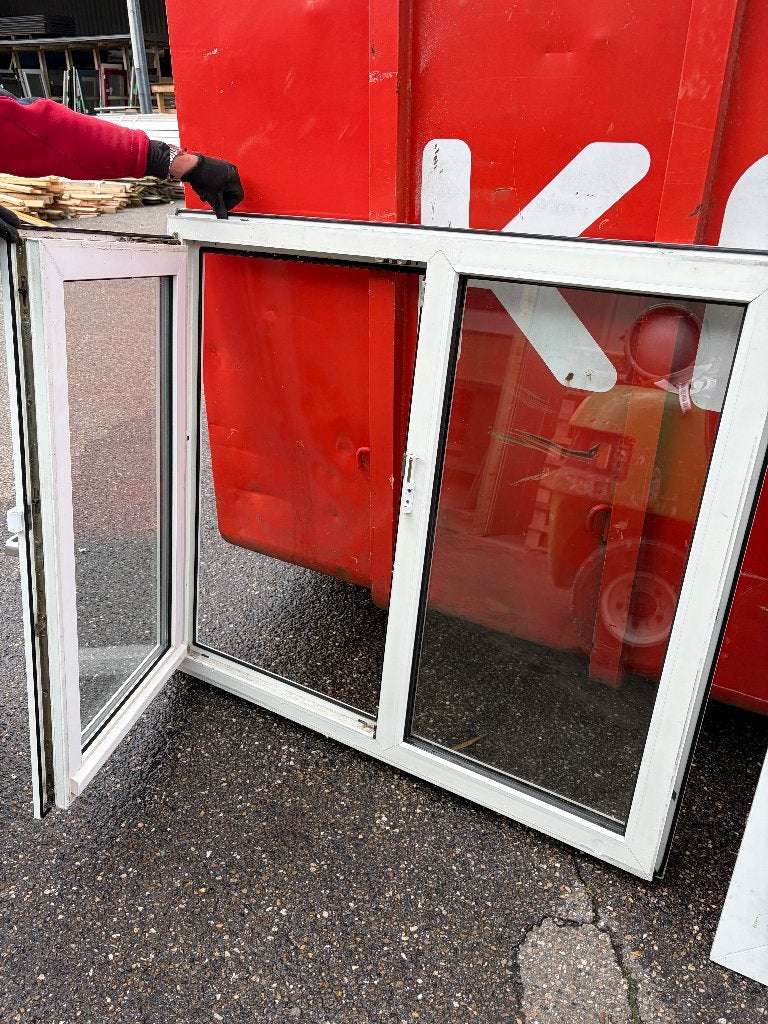 Kunststof draai kiep raam kozijn ( 335 ), Kunststof, Gebruikt, Raamkozijn, Nb