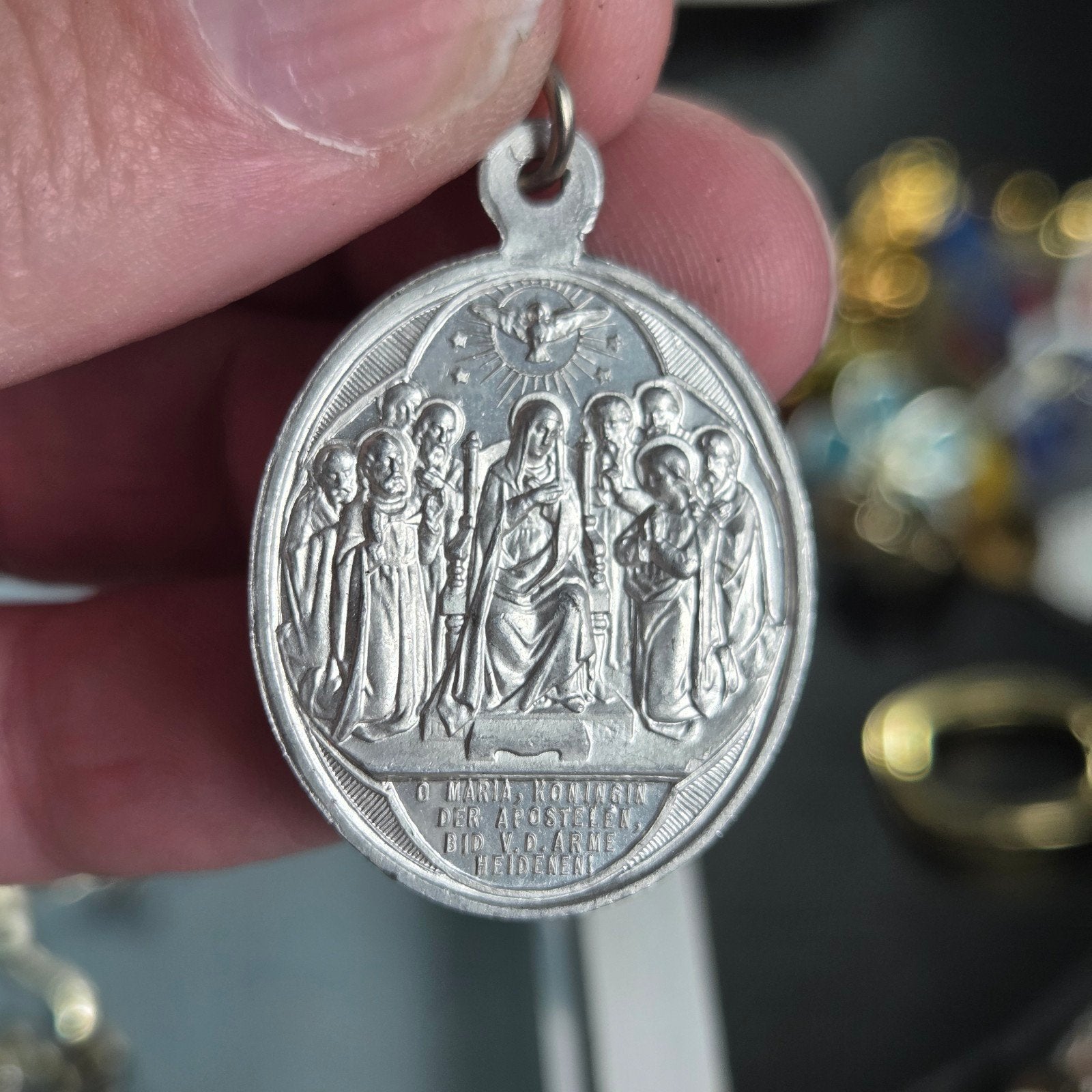 Kettinghanger, Ophalen of Verzenden, Zo goed als nieuw, Zilver, Overige materialen