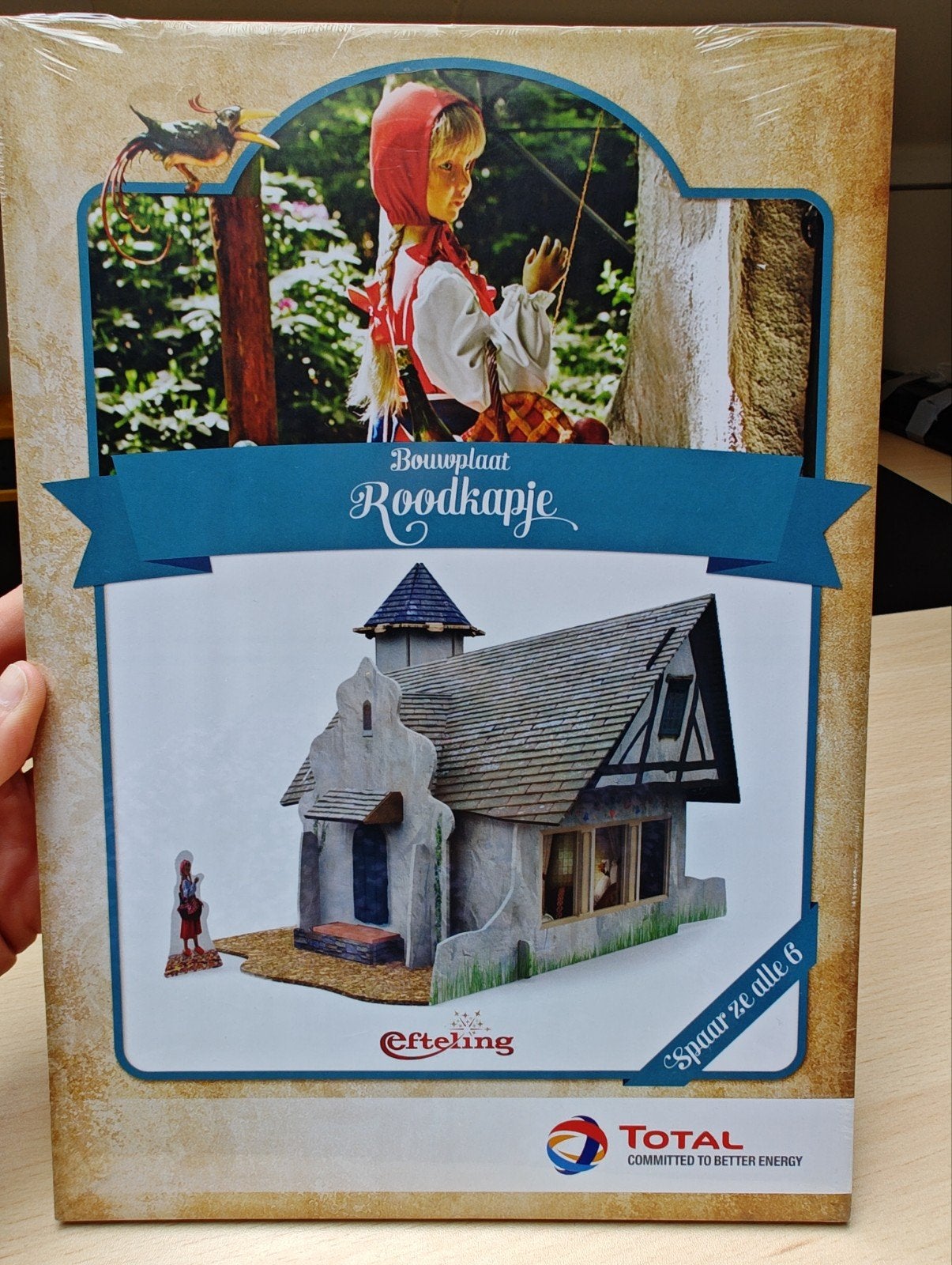 Bouwplaat Roodkapje Total/ Efteling, Ophalen of Verzenden, Nieuw, Overige typen